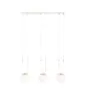 Emibig Pendant Glam Steel White | Suitable for 3x E14 - Max 10W